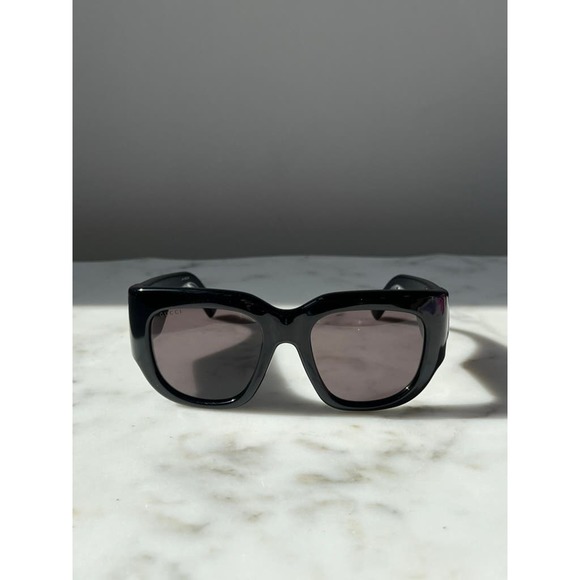 NEW Gucci GG1545S Black Thick Rim Marmont Sunglasses - Picture 5 of 11